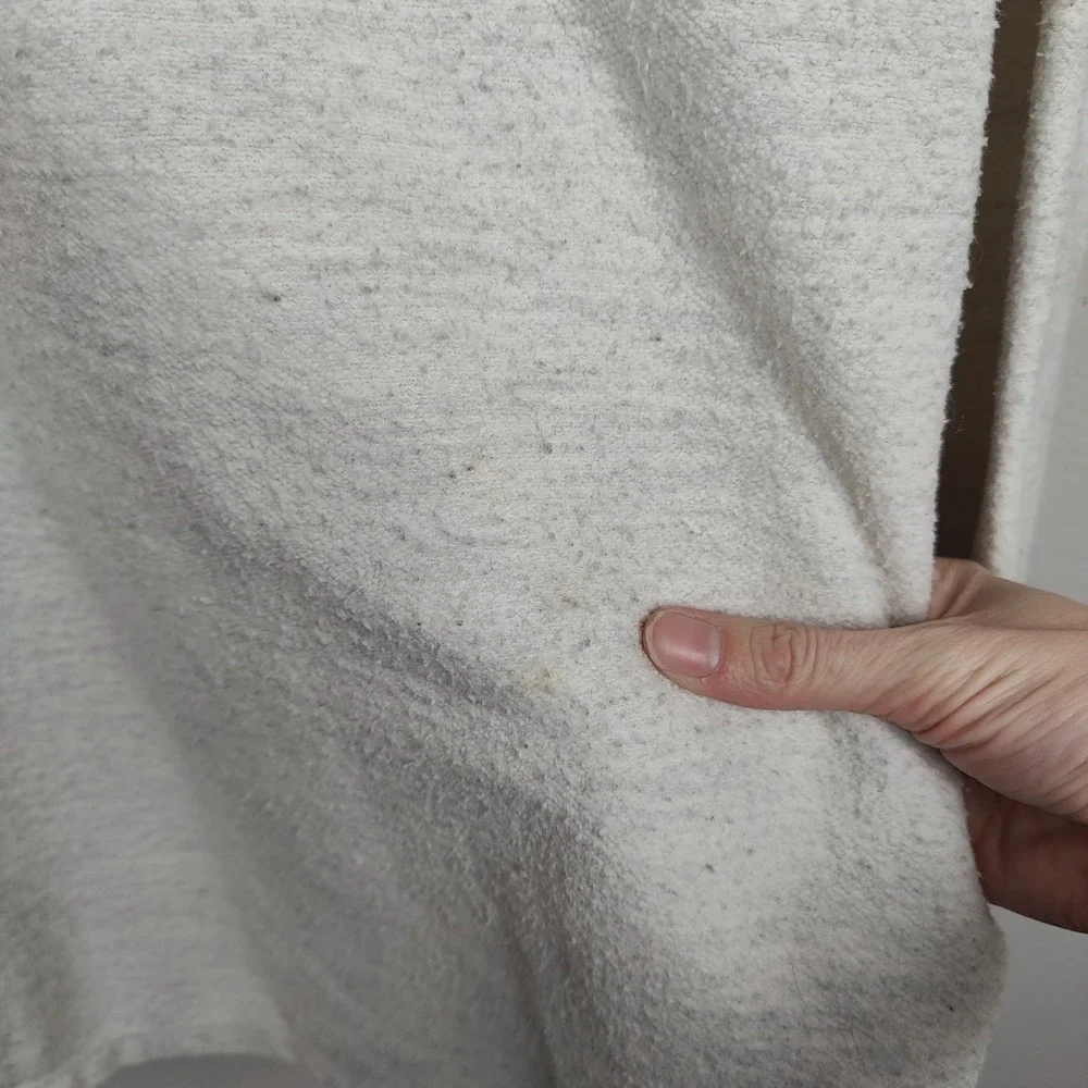 Levis‎ Mens Vintage Hooded Henley Pullover Oatmeal Cream XL Heavyweight Hoodie